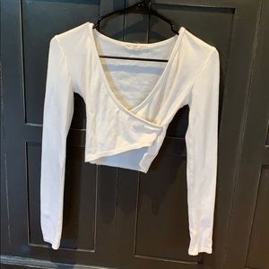 Cute white crop top